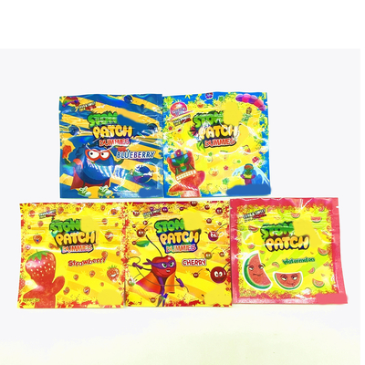 खरीदें चबाने के लिए चमकदार खत्म प्लास्टिक तीन पक्षीय सील बैग online manufacture