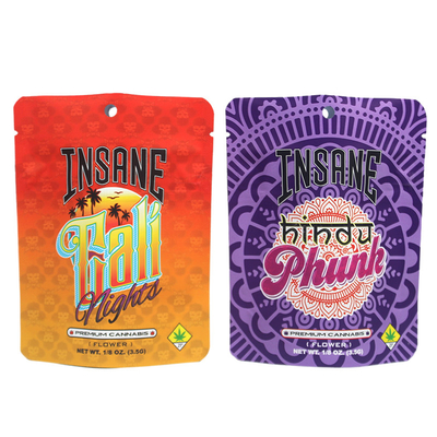 खरीदें गंध प्रतिरोधी नरम स्पर्श Mylar बैग 3.5g कुकी खाद्य पैकेजिंग के लिए online manufacture