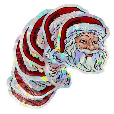 खरीदें नमी प्रतिरोधी खाद्य ग्रेड कस्टम आकार क्रिसमस उपहार पैकेजिंग के लिए ज़िपर लॉक के साथ स्टैंड अप बैग online manufacture