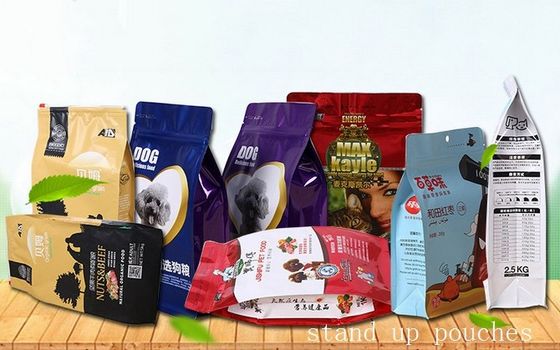 खरीदें प्लास्टिक स्टैंड अप ज़िपर बैग खाद्य पैकेजिंग के लिए नमी सबूत online manufacture