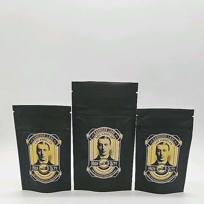 खरीदें स्नैक्स 0.25oz AL सॉफ्ट टच मायलर बैग स्टैंड अप रीसेलेबल बैग online manufacture