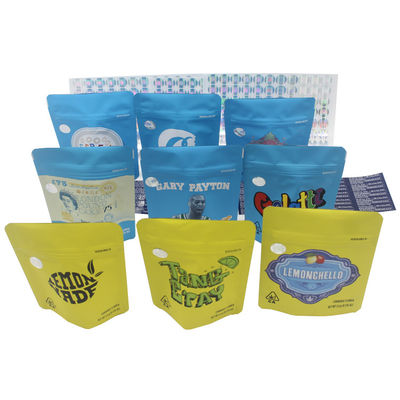 हीट सीलिंग एल्यूमीनियम पन्नी Mylar बैग कस्टम मुद्रित लोगो ziplockk Mylar बैग
