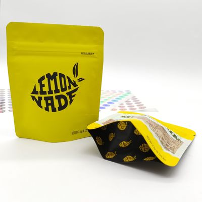 एमबोसिंग सॉफ्ट टच मायलर बैग 0.5oz ज़िप रिटोरटेबल पॉच पैकेजिंग