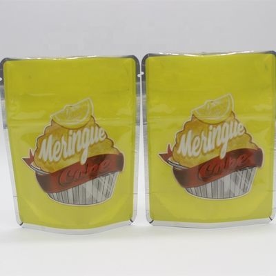 एक पाउंड Mylar एल्यूमीनियम पन्नी बैग VMPET मुद्रित फ्लैट तल थैला मुद्रित GMP